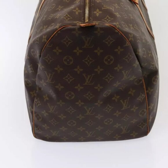 LOUIS VUITTON Monogram Keepall 60 Boston Bag M41422 LV Auth 83061 - Picture 9 of 16